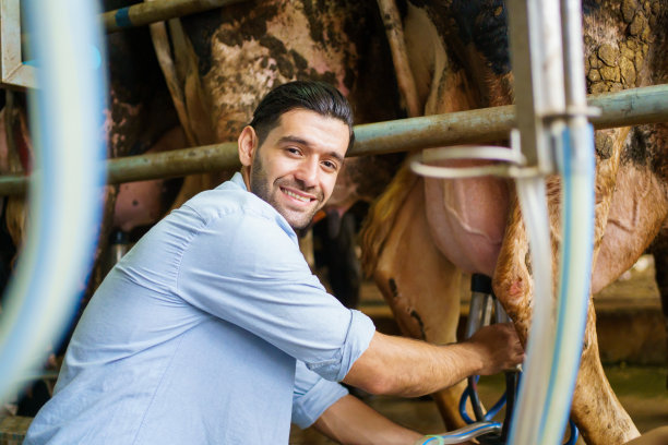 奶畜农民。图片下载