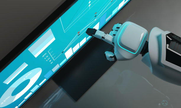 金融的机器人图片下载