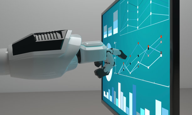 金融的机器人图片下载