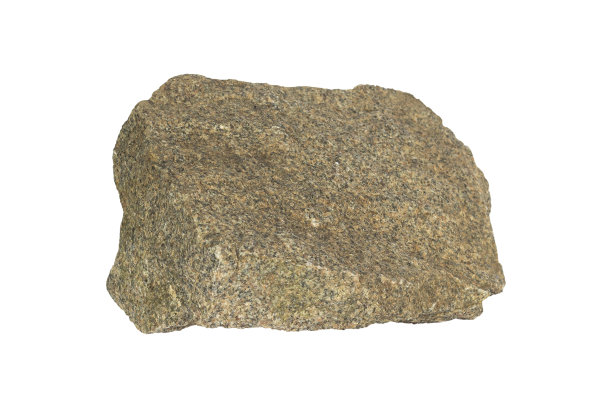 石头从背景中隔离出来，一块石头用于拼贴图片下载