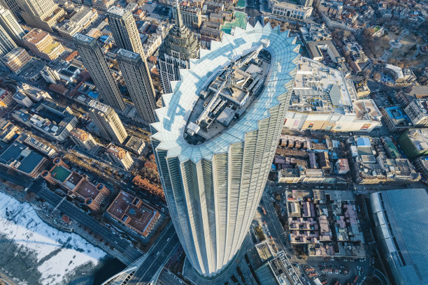 天津市区航拍照片图片下载