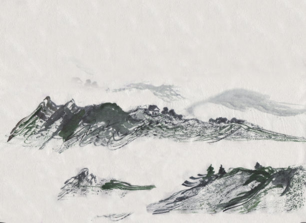 山上的雾图片下载