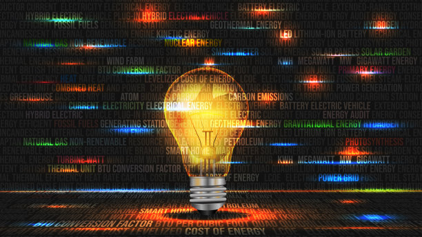 能源术语说明背景图片下载