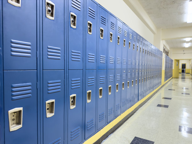 学校的走廊图片下载