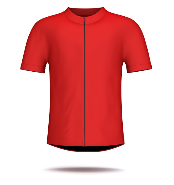 红色自行车运动衫图片下载