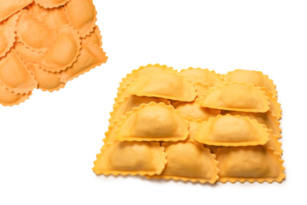生意大利饺子背景，健康意式美食图片下载