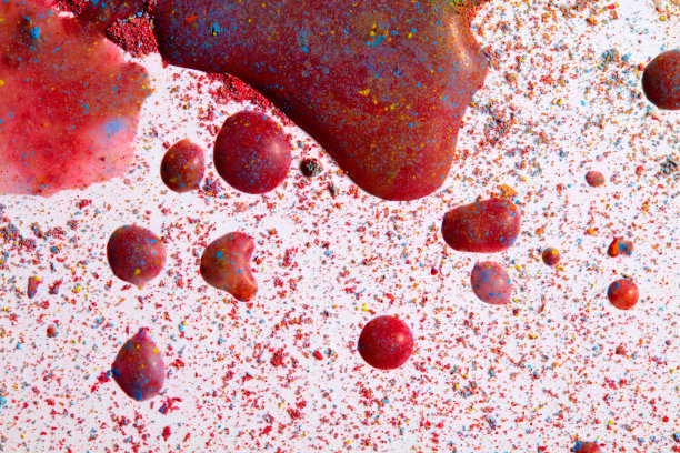 抽象丙烯笔触。图片下载