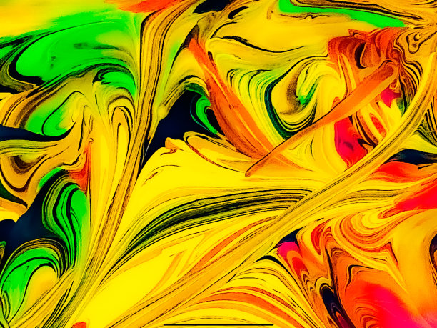 各种颜色的抽象油画图片下载