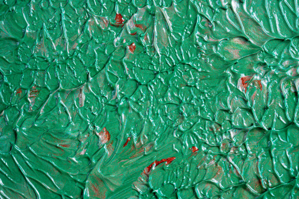 绿色油画贴近抽象的背景图片下载