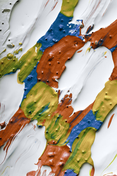 彩色抽象的丙烯酸颜料背景图片下载