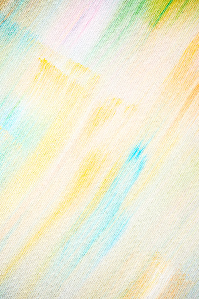 手绘帆布与抽象艺术作品在充满活力的色彩抽象背景。图片下载