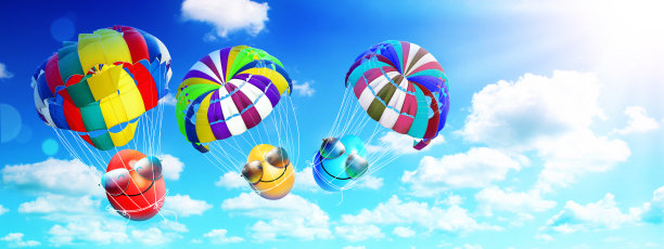 美丽的复活节背景与丰富多彩的复活节彩蛋图片下载