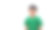 男孩穿着一件绿色衬衫，微笑着站在那里。在白色背景上图片下载