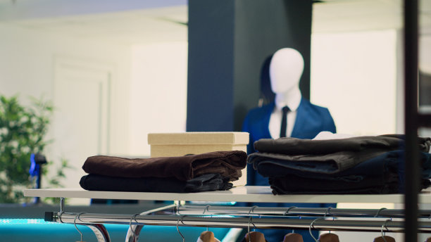 时尚百货商店为购物狂人空空如也图片下载