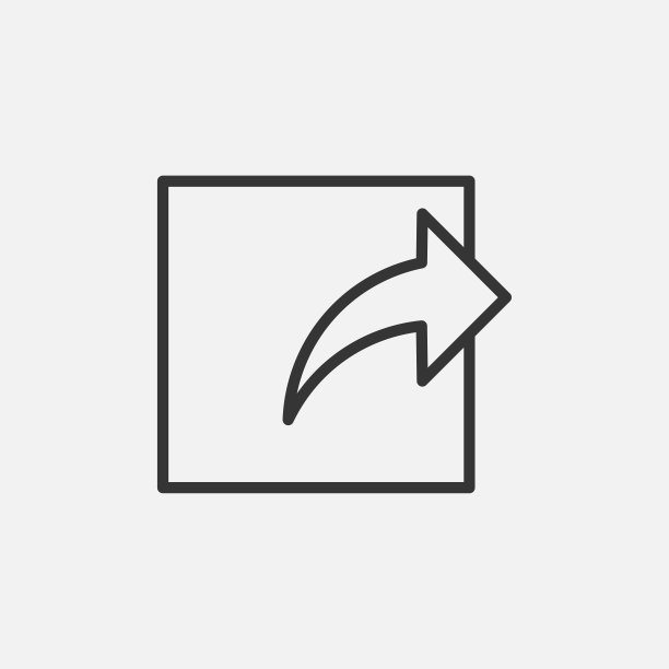 共享发布箭头。方向图标。转发邮件箭头。发送数据符号象形图。矢量图图片下载