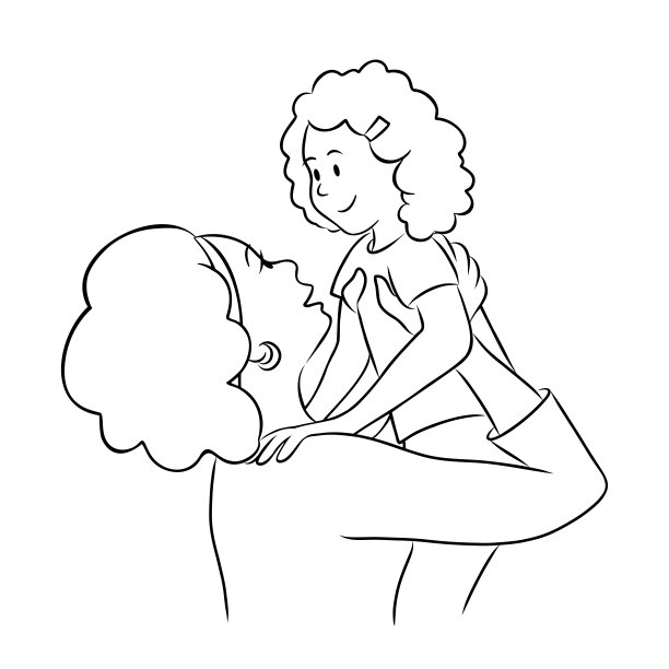 一位非裔美国母亲抱着她的女儿。黑人妈妈带着孩子。母亲的概念。国际母亲节。图片下载