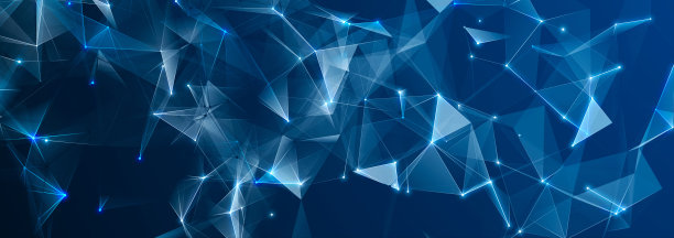 抽象数字通信点。技术背景。网络连接结构。彩色丛效果。3 d图片下载