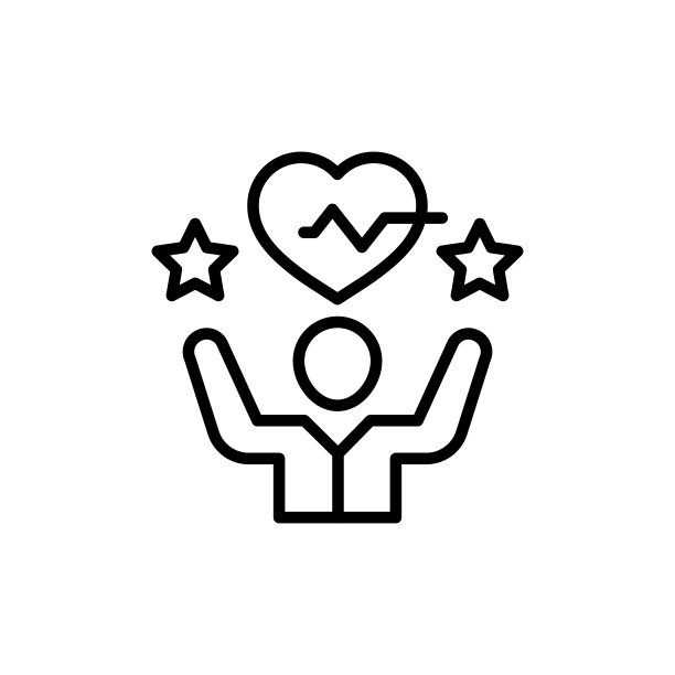 自尊图标矢量。标识图片下载