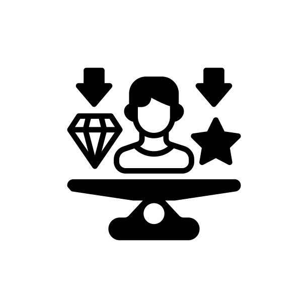 矢量中的自我实现图标。标识图片下载