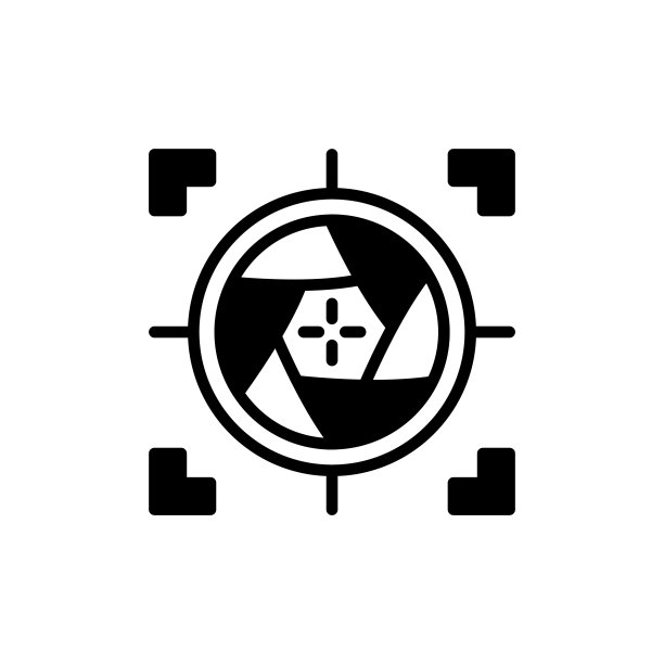 矢量相机变焦图标标志图片下载