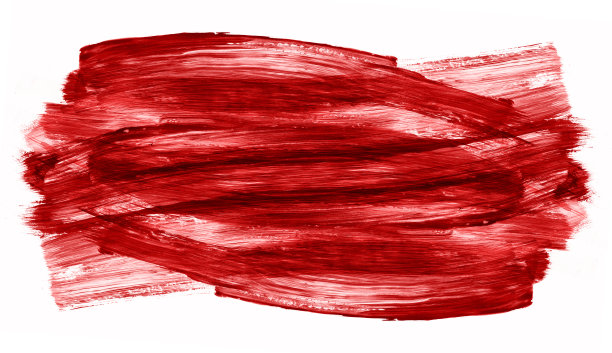 抽象的红色笔触图片下载