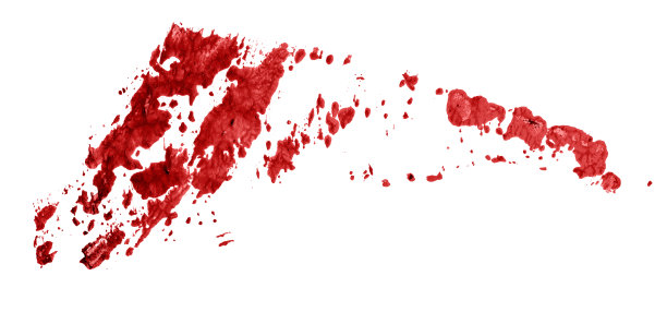 看起来像血的水彩污渍图片下载