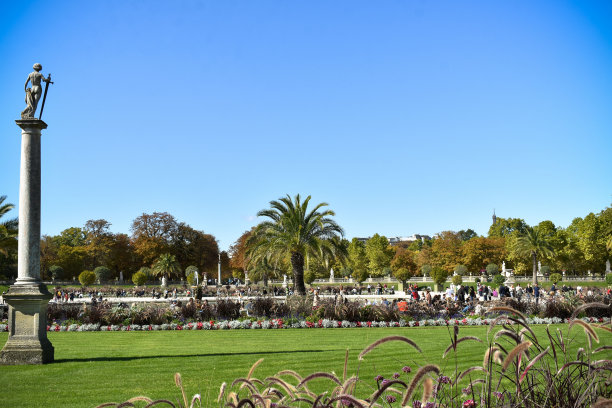 卢森堡花园图片下载