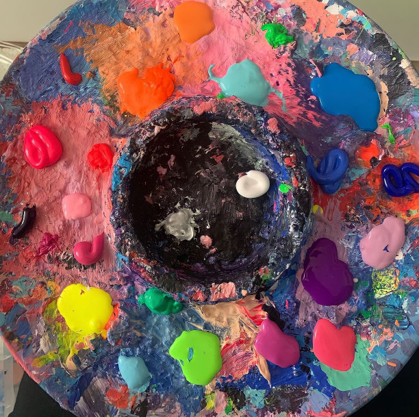 艺术家调色板图片下载