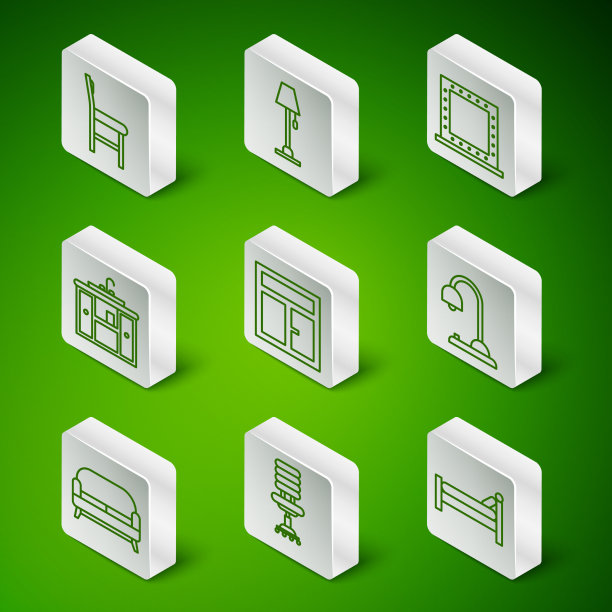 设线床，办公椅，椅子，窗户在图片下载