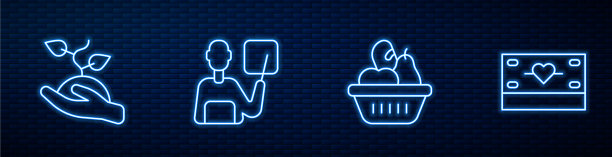 设一线捐粮箱志愿者队伍图片下载