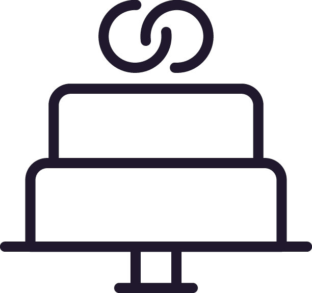 蛋糕概念：用于banner、宣传单和网站的现代高质量插图，扁平风格可编辑描边，蛋糕线性图标图片下载