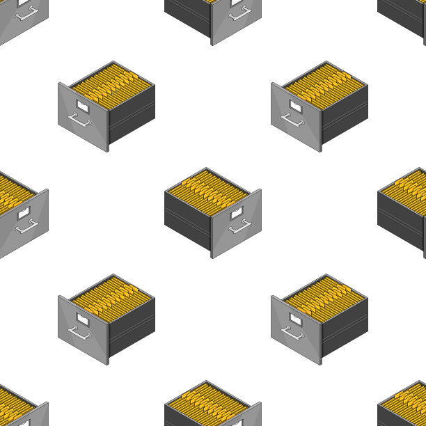 大型等距抽屉文件。等距铁抽屉。图片下载