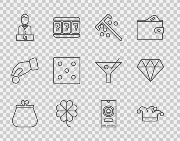 集行钱包小丑打牌棍为图片下载