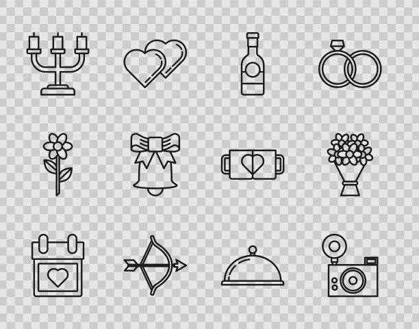 设置行日历与心脏照片相机图片下载