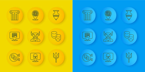 集喜剧与悲剧于一体的古列面具图片下载