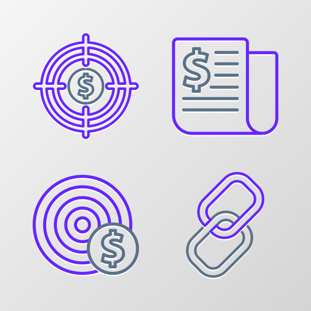 用美元符号设定线链目标图片下载