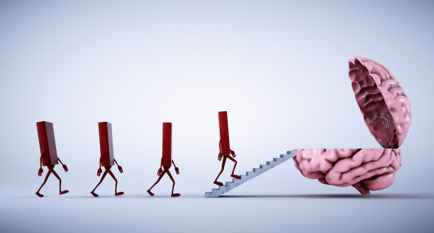 人脑里面有书。图片下载