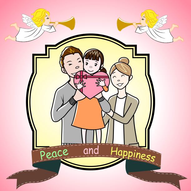 快乐家庭纪念日图片下载