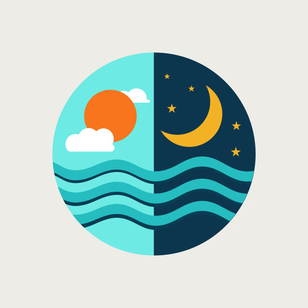 天气图标，白天和晚上图片下载