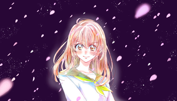 一个女学生穿着水手服来挑战图片下载