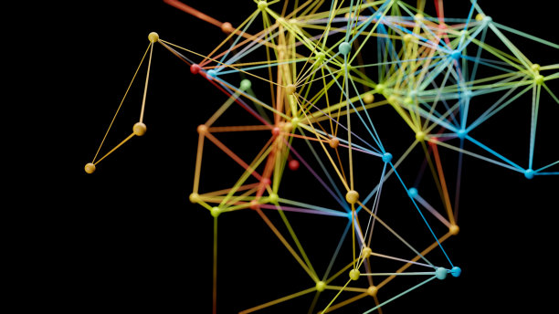 摘要三维背景的许多球体彼此分离，类似滴三维插图三维渲染图片下载