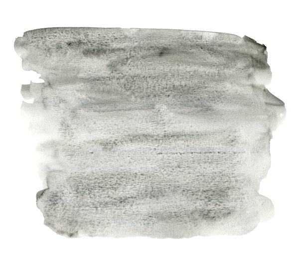 苍白细腻的渐变灰色水彩污渍图片下载