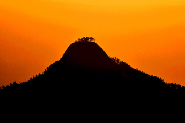 山脉剪影(分色)图片下载