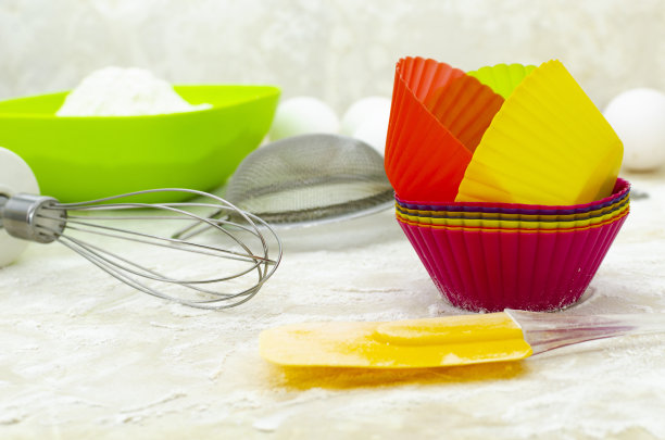 硅胶烘焙模具纸杯蛋糕接近图片下载