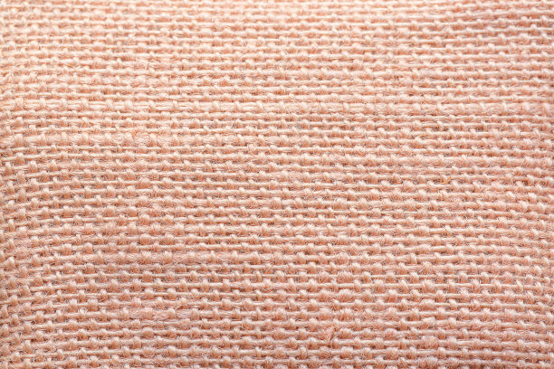 纹理为天然麻袋材质特写，带有天然褶皱和褶皱图片下载