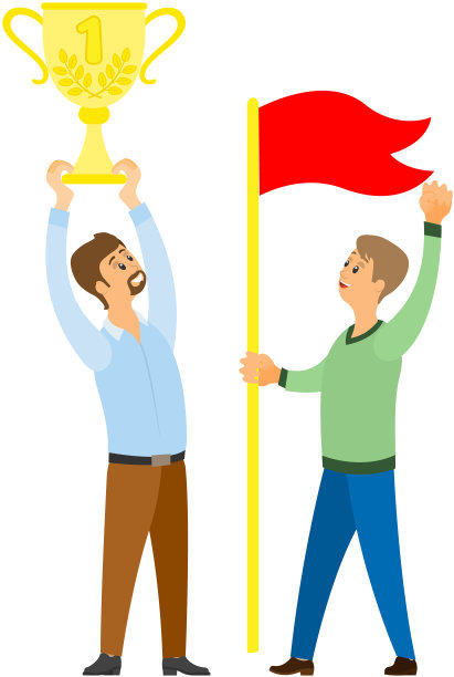 成功，庆祝，胜利，实现商业目标。达到目的，赢得竞争图片下载