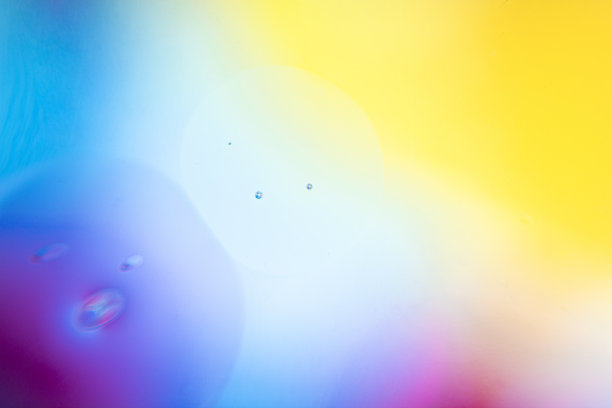 多色背景与宏滴和气泡图片下载