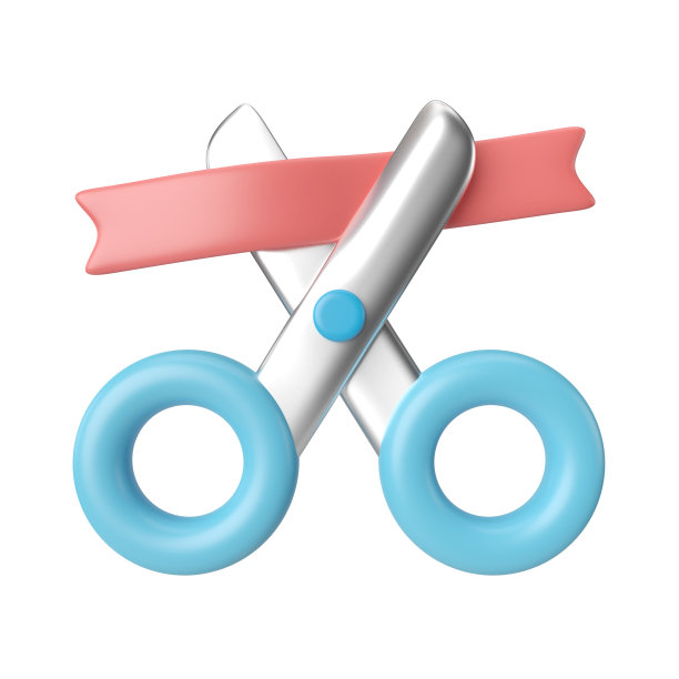 盛大开幕3D插图图标图片下载