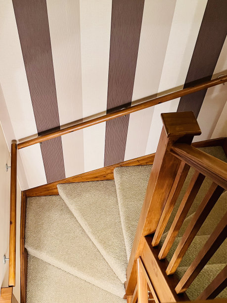 静物铺着地毯的楼梯间图片下载