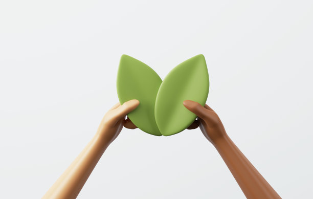 牵手在白色背景上留下心形。图片下载